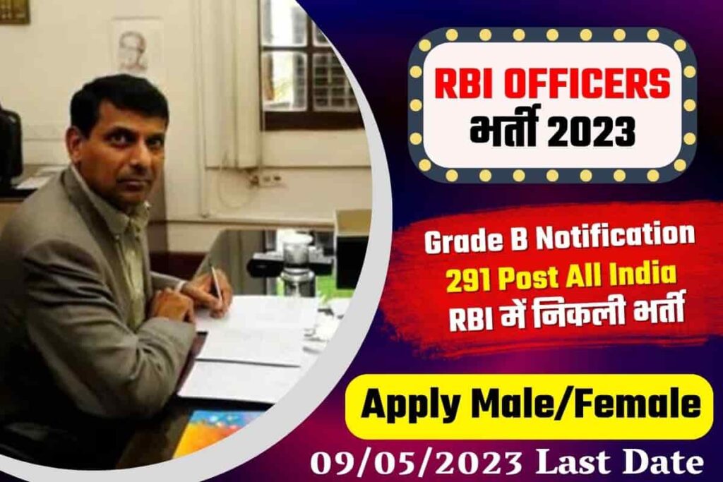 RBI Grade B Recruitment 2023