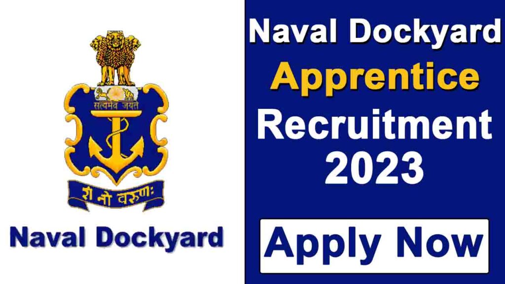 Navy Dockyard Apprentice Vacancy 2023